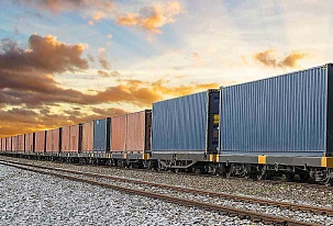 Tranzit kontejnerů Čína-EU přes Rusko se téměř vrátil na úroveň roku 2021