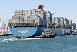 Dvě třetiny kontejnerových lodí mají v průměru 7,6 dne zpoždění